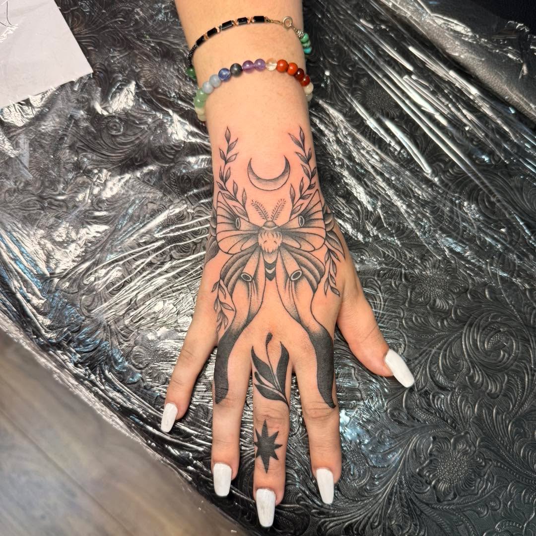 Tattoo by @artby_destiny_ — illustrative, black_and_grey