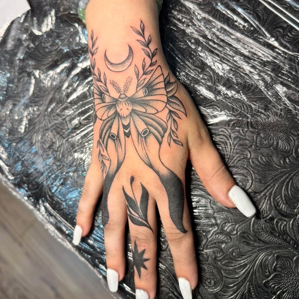 Tattoo by @artby_destiny_ — illustrative, black_and_grey