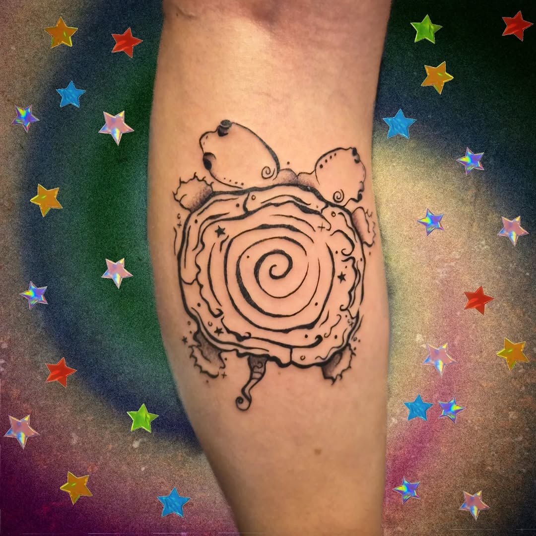 Tattoo by @wickedlilyink — illustrative, sketch