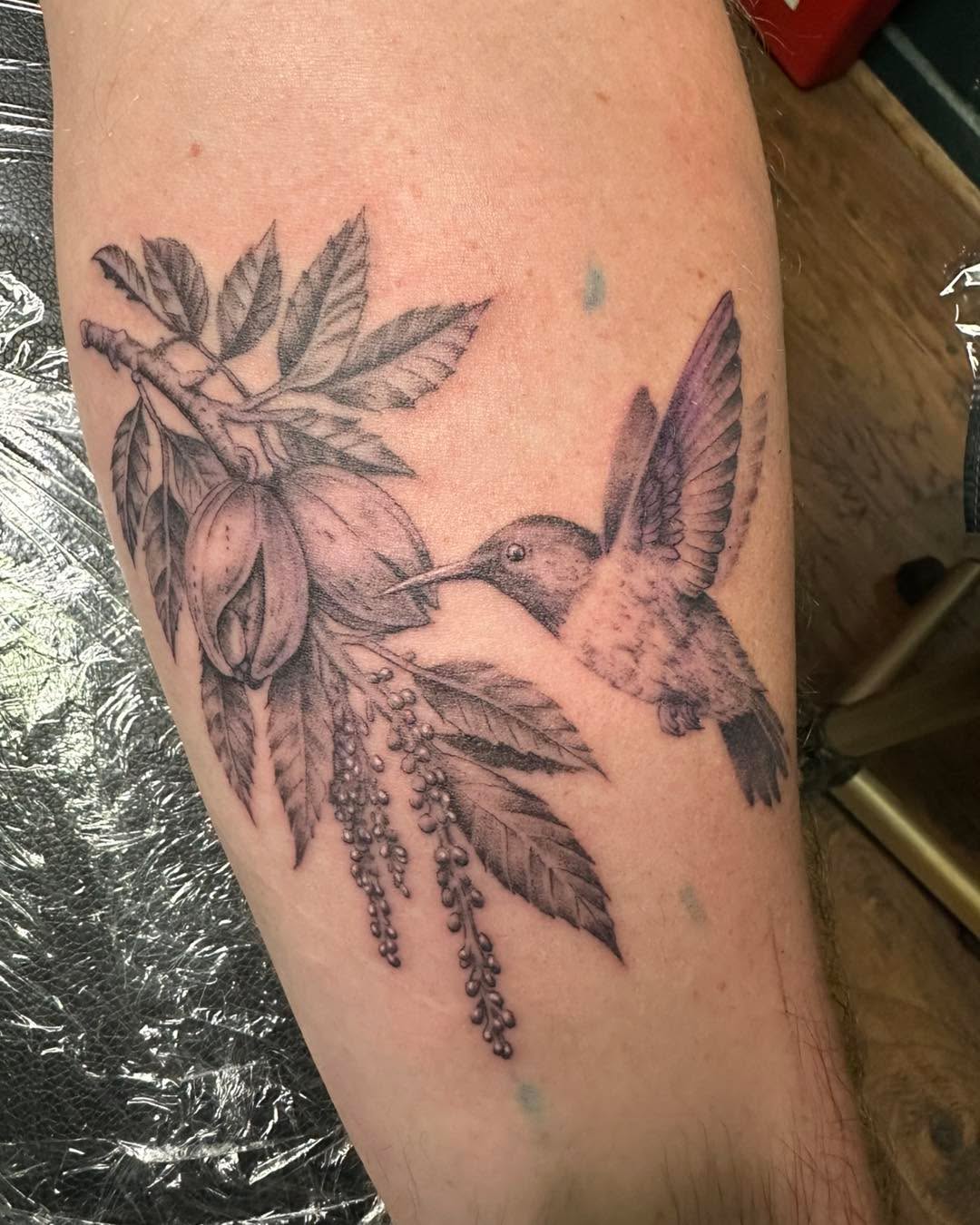 Tattoo by @sarahsmiletattoo โ black_and_grey, realism