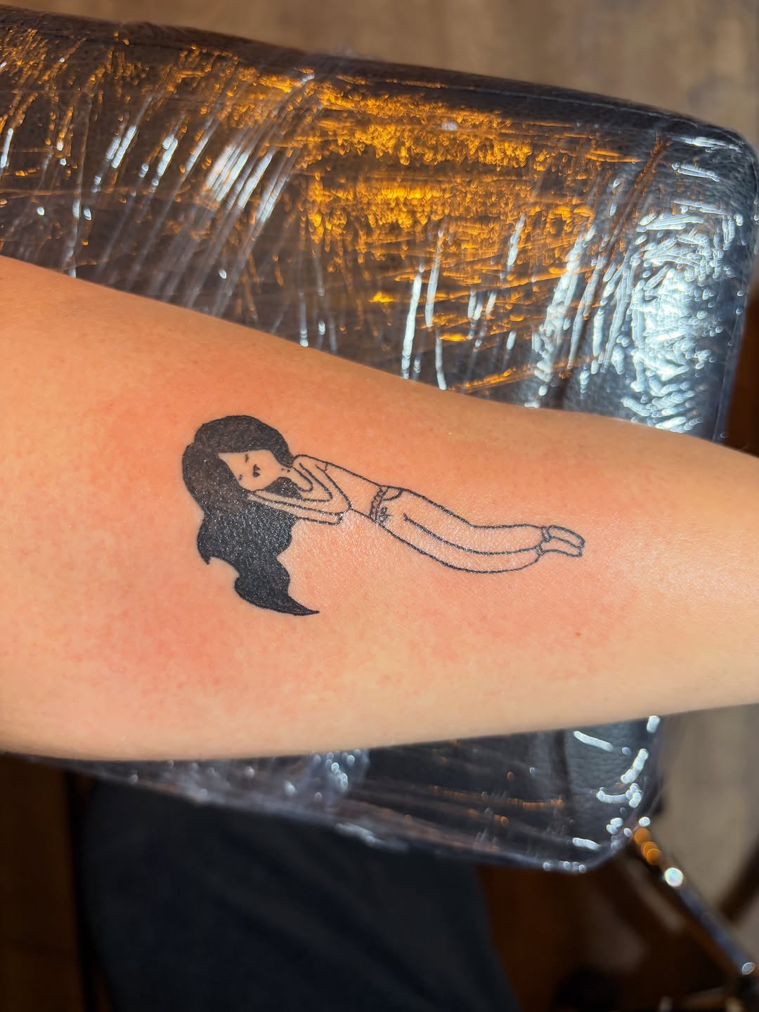 Tattoo by @inky_birdz โ minimalist