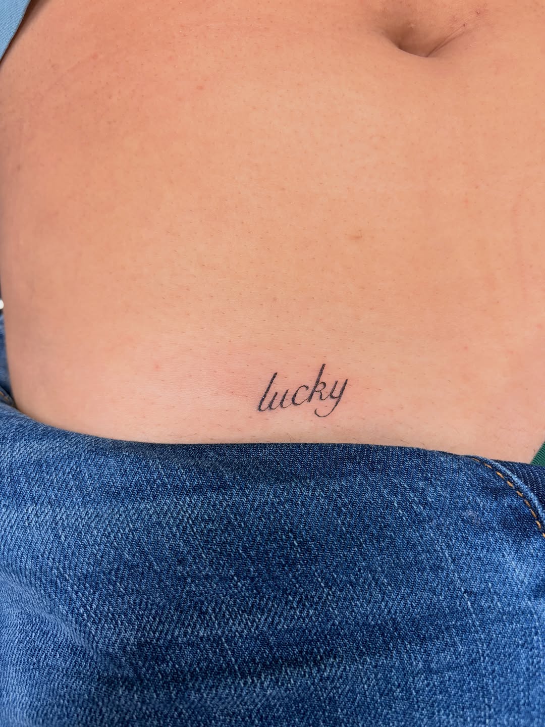 Tattoo by @inky_birdz โ fine_line, lettering_script