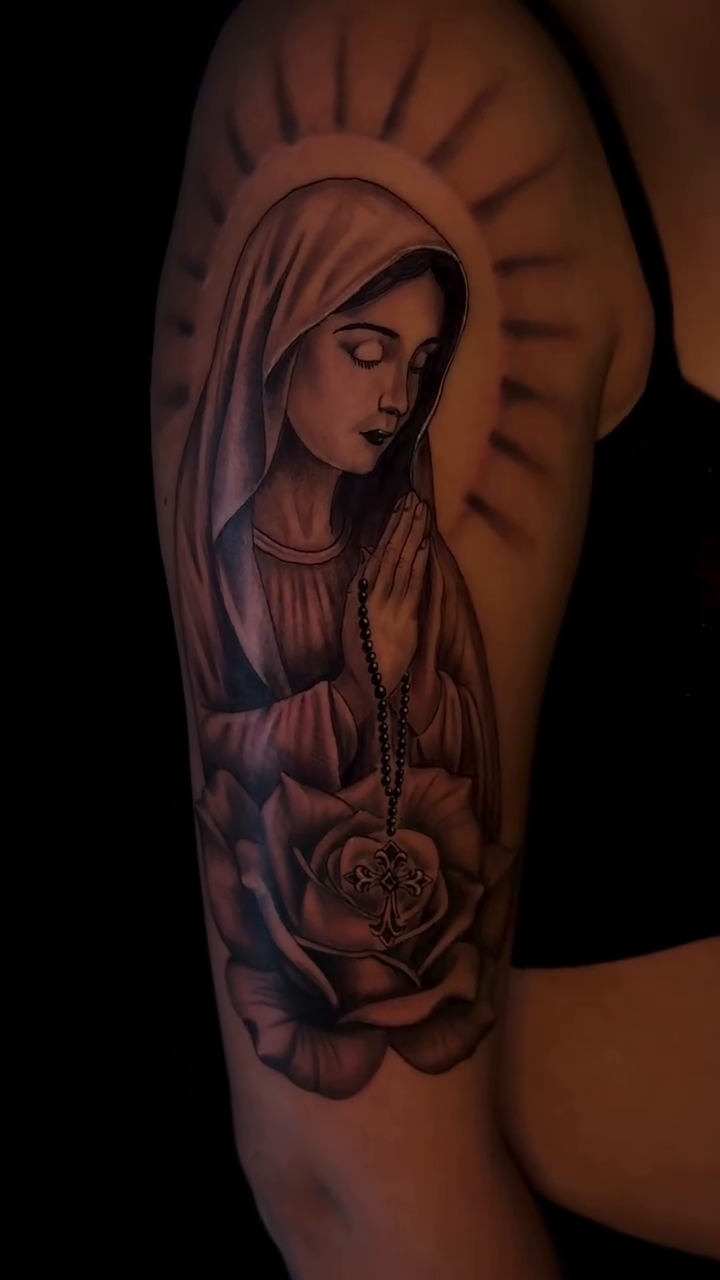 Tattoo by @inkedbydaniii — black_and_grey, realism
