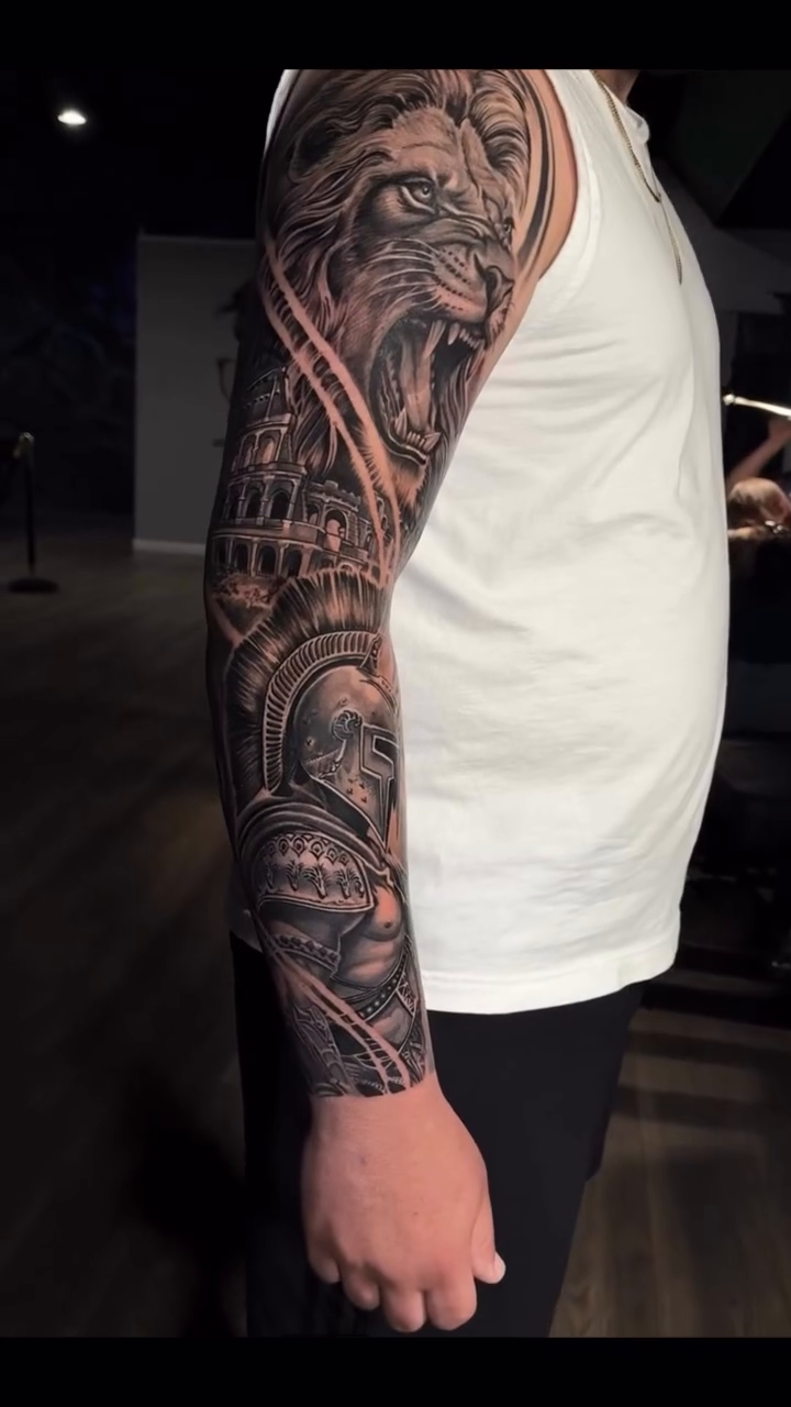Tattoo by @davidsontattoortg — realism, black_and_grey