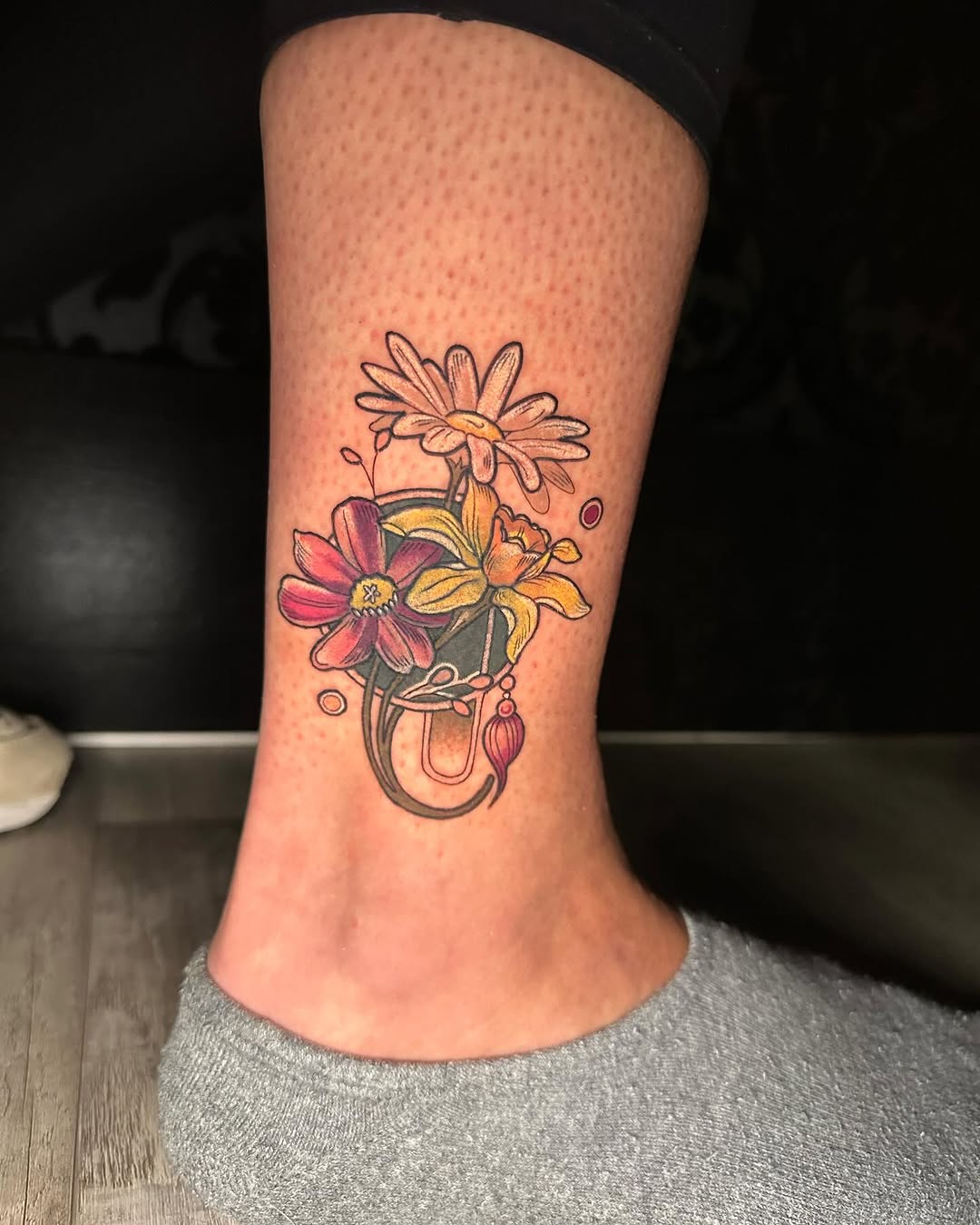 Tattoo by @classy_cassitattoos — watercolor