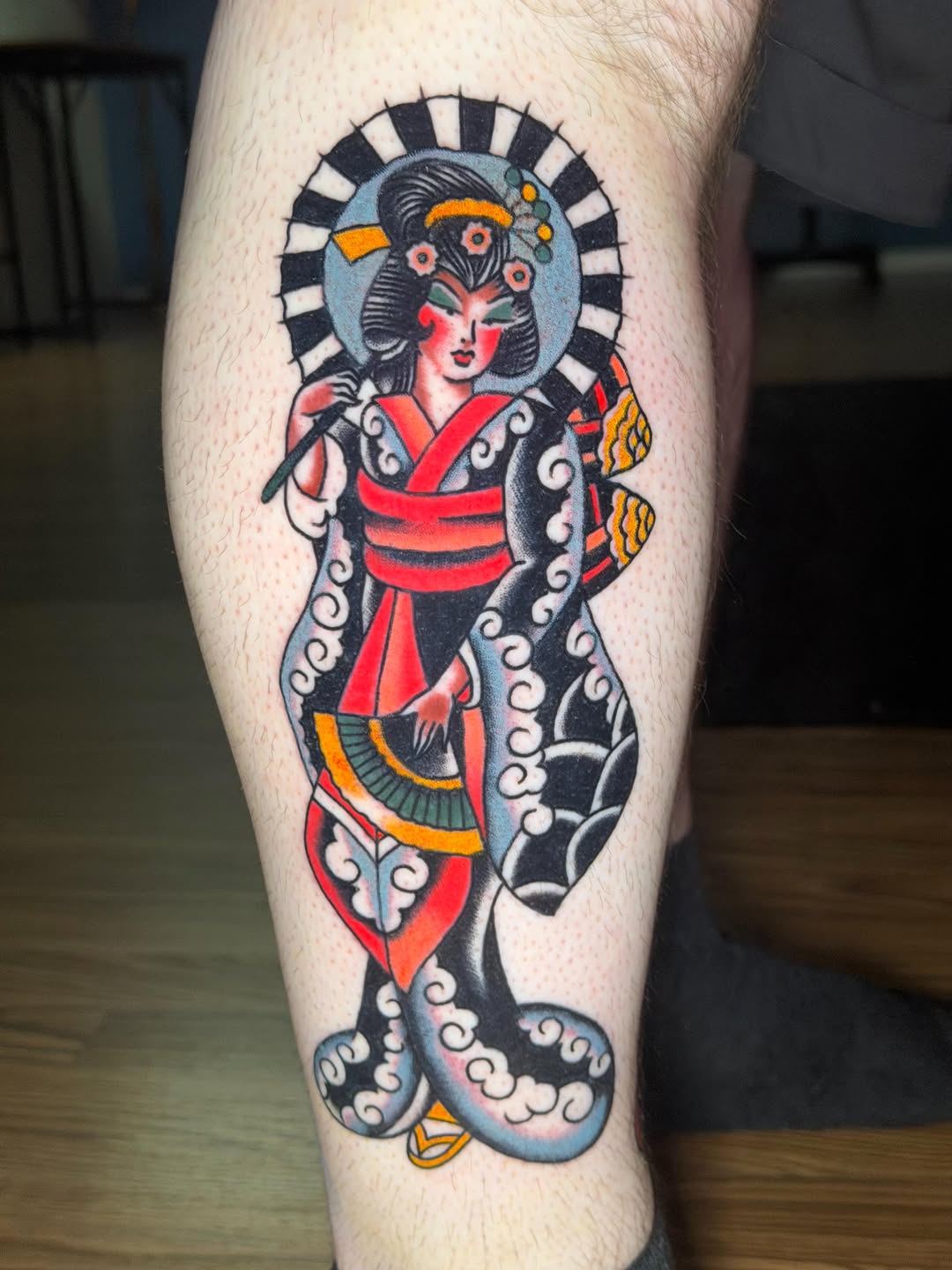 Tattoo by @biancafeliciamaria — american_traditional, japanese_irezumi