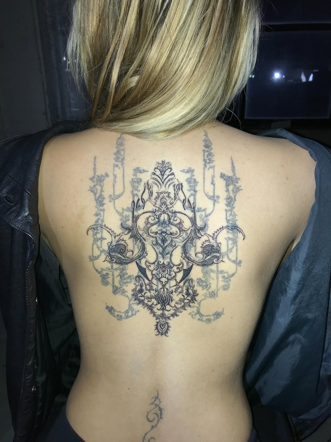 Tattoo by @gregory.bramble — ornamental, black_and_grey