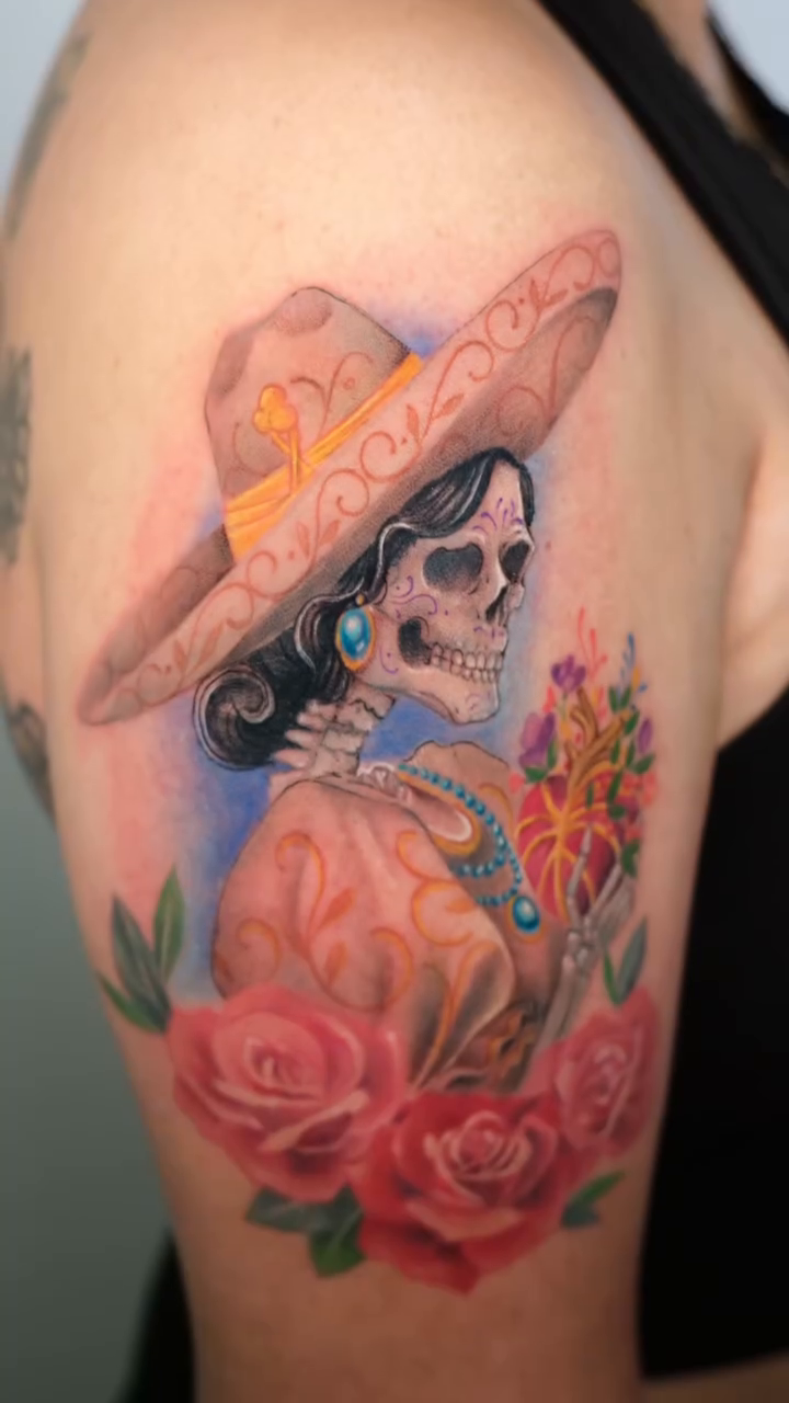 Tattoo by @ruthcarranza.tatts — realism, trash_polka
