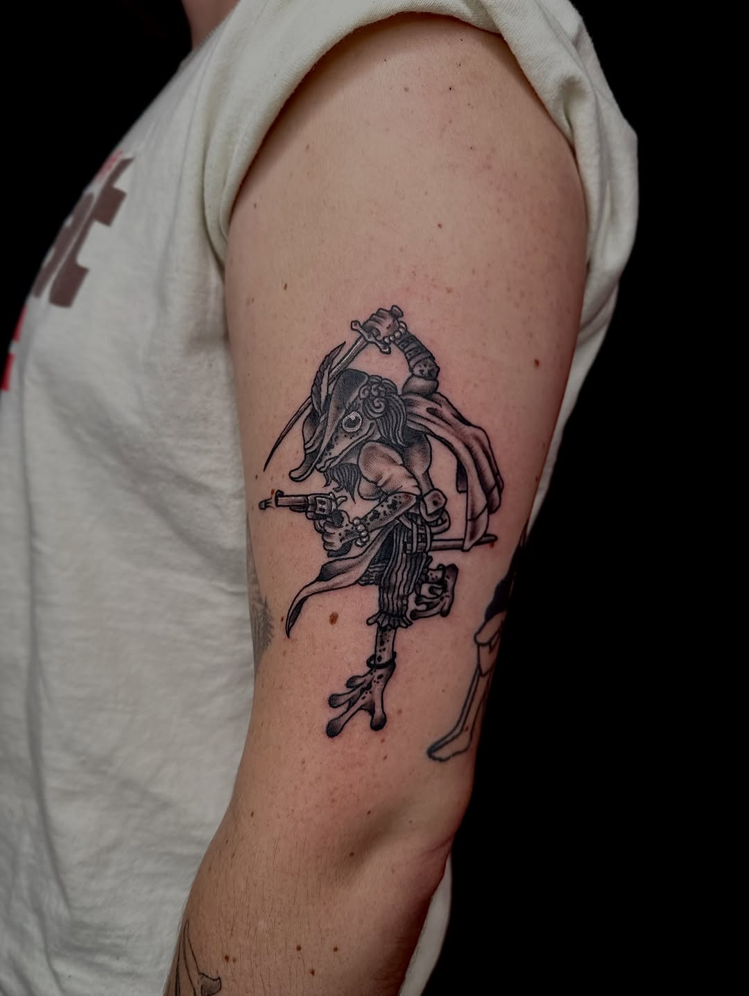 Tattoo by @zoinkx.tattoo — illustrative, black_and_grey