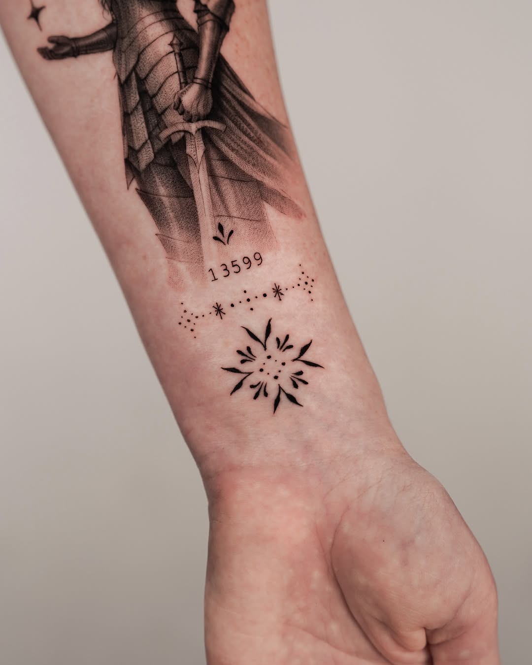 Tattoo by @jz_inker — fine_line, dotwork