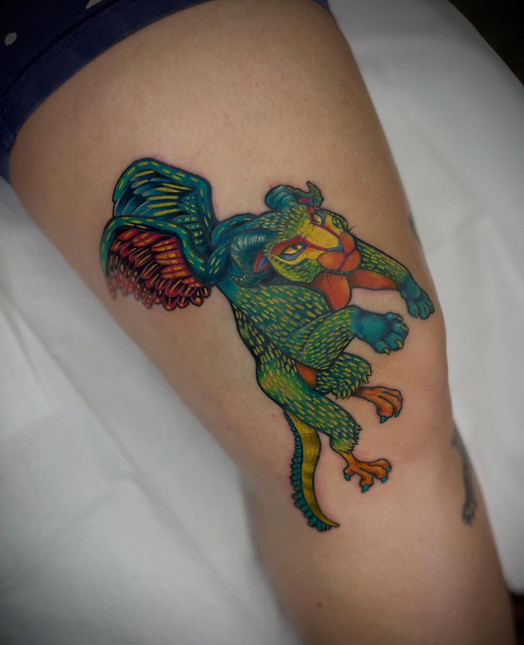 Tattoo by @marthagual_tattoo — new_school