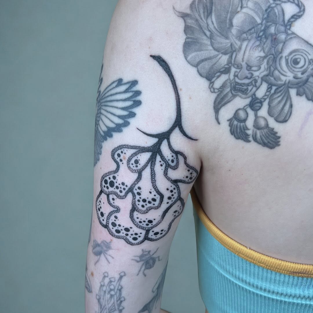 Tattoo by @smp.art_ — dotwork, blackwork