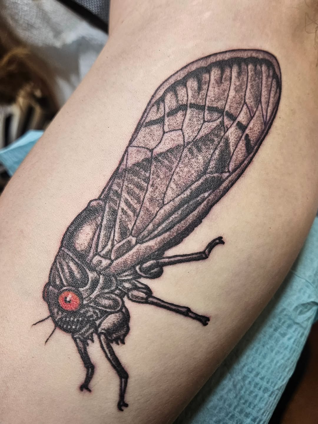 Tattoo by @owenmillertattoo — realism, dotwork