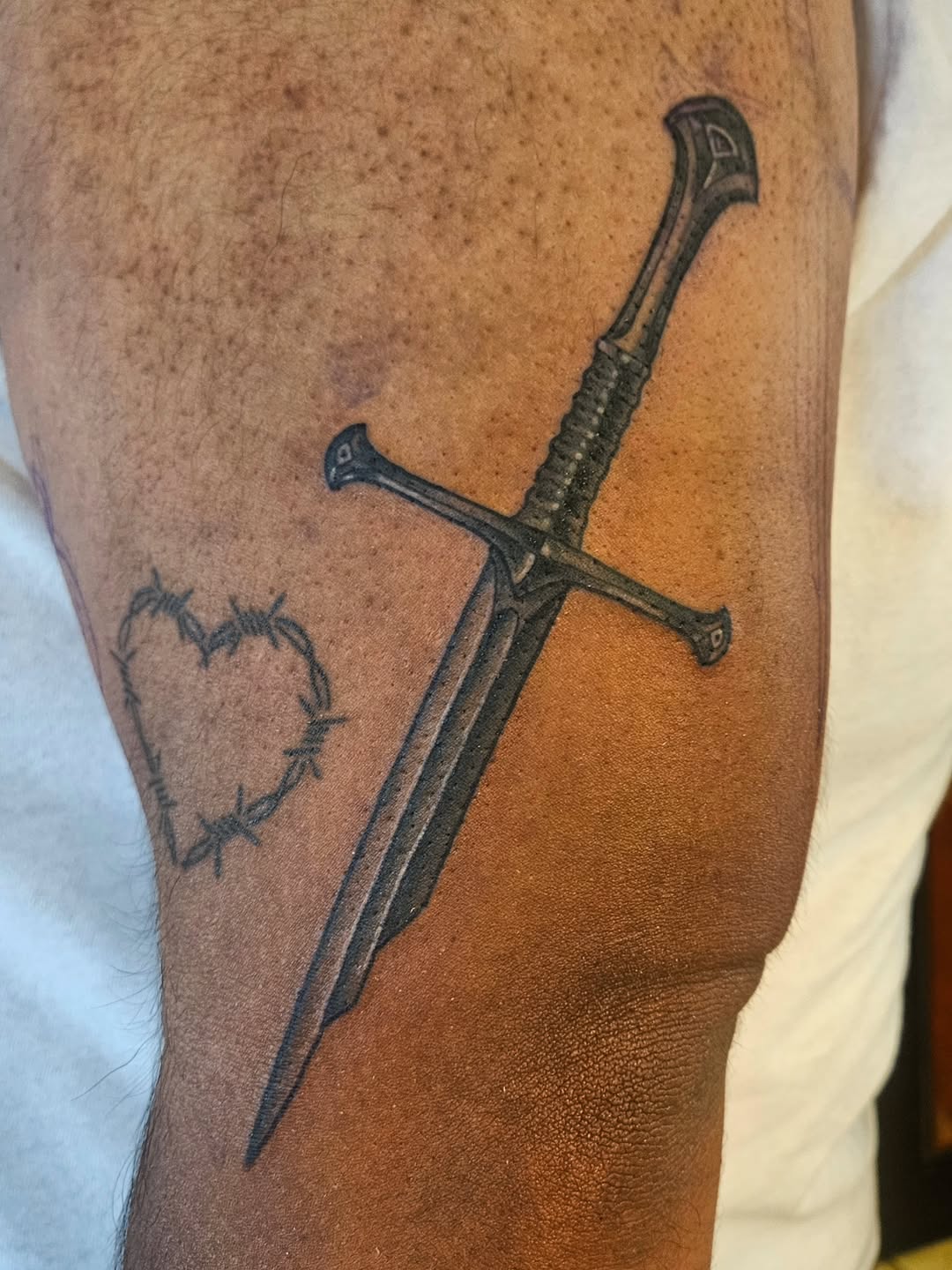 Tattoo by @owenmillertattoo — black_and_grey, realism