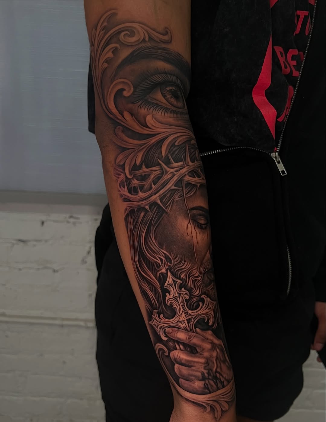 Tattoo by @inkedbyimarea — realism, black_and_grey