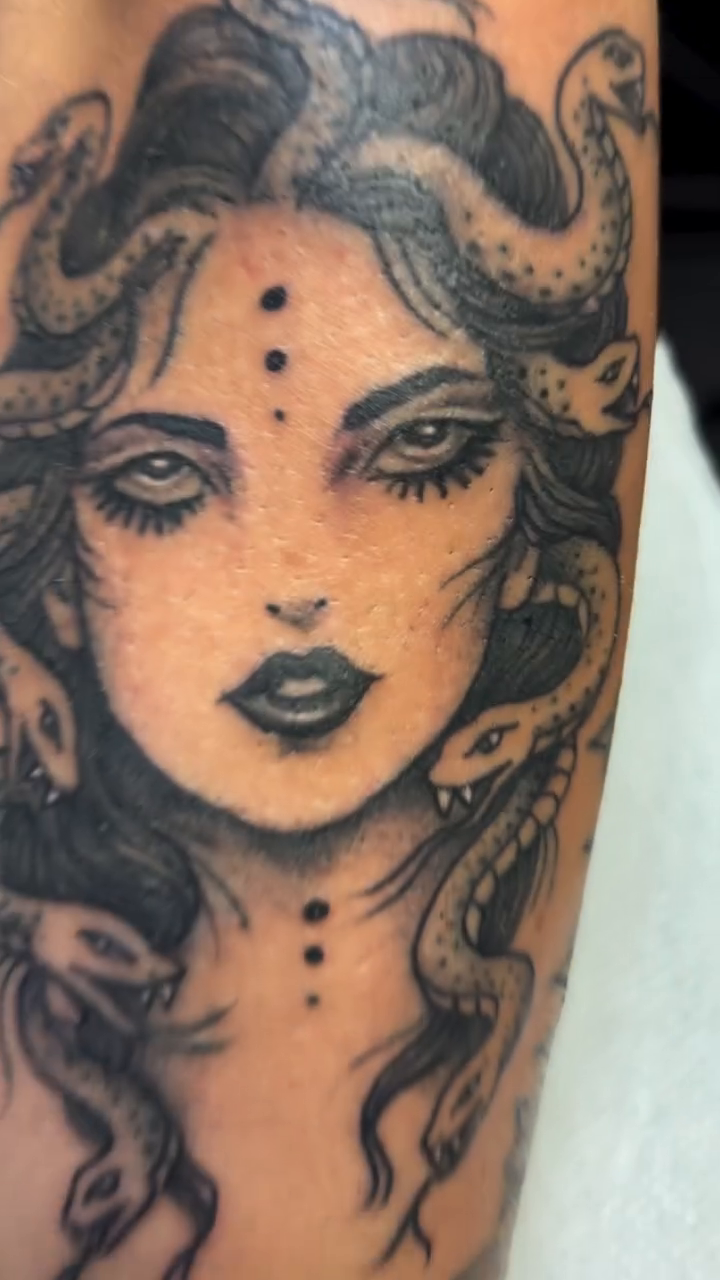 Tattoo by @scottattoos — black_and_grey, realism