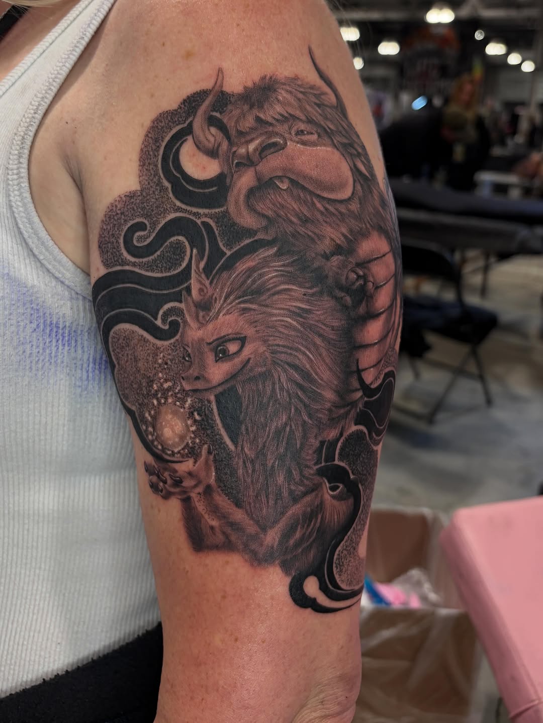Tattoo by @inkedbycahela — realism, black_and_grey