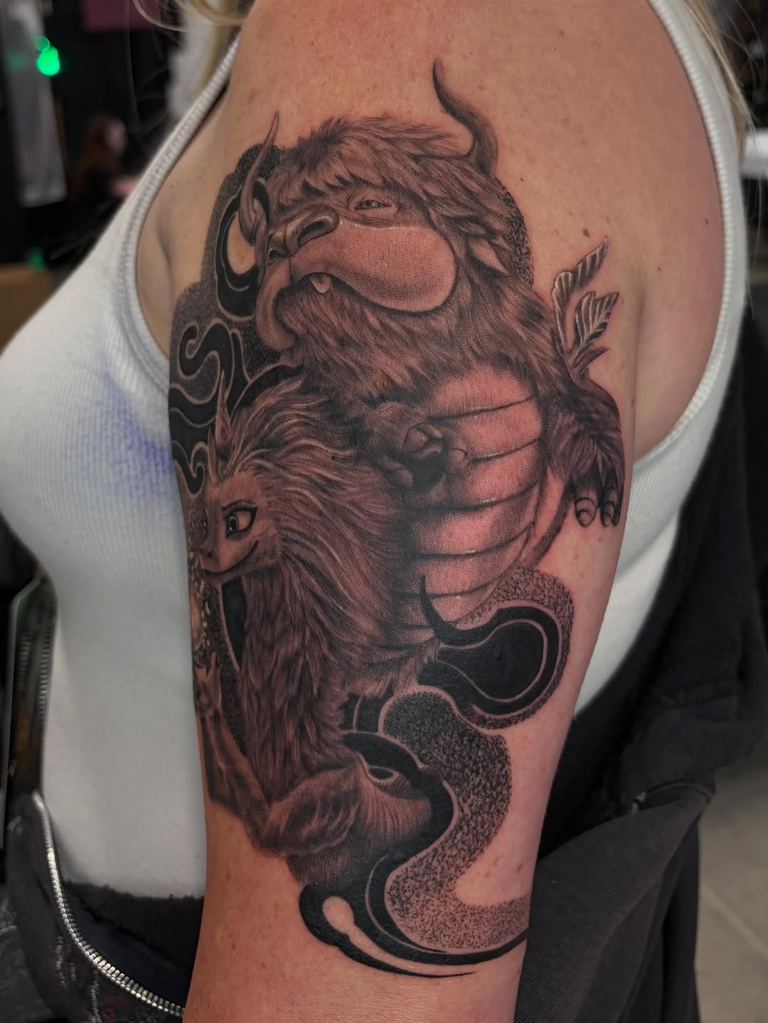 Tattoo by @inkedbycahela — realism, black_and_grey