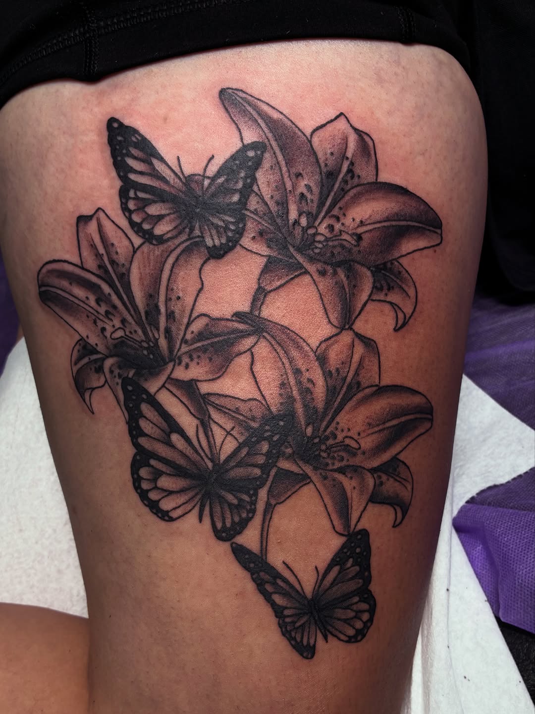 Tattoo by @_tattoosbynessa___ — black_and_grey, realism