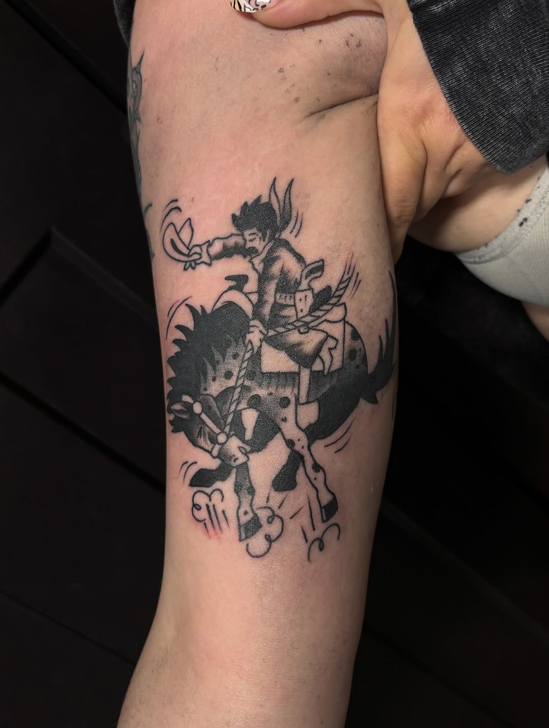 Tattoo by @nefjax — american_traditional, illustrative