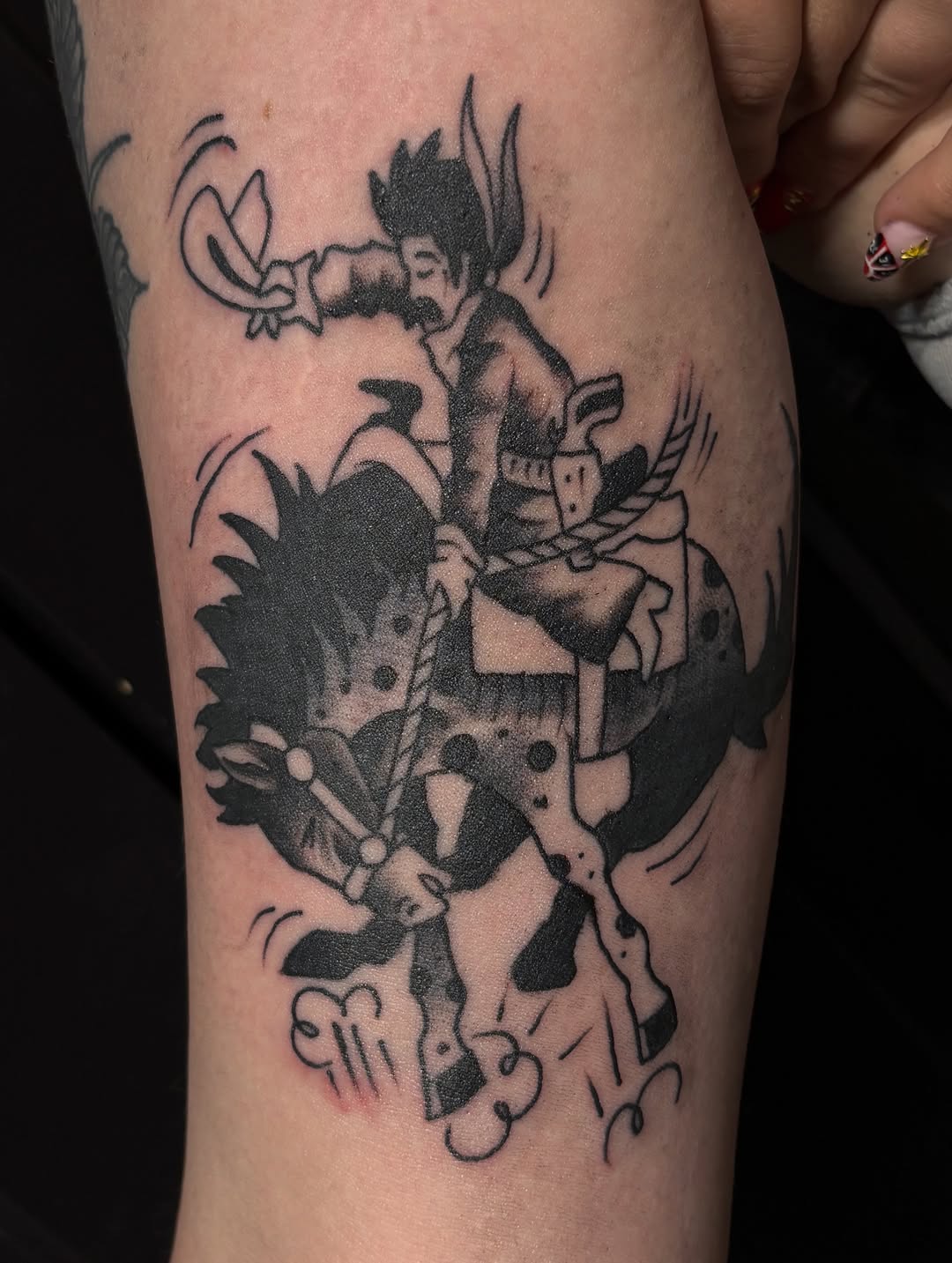 Tattoo by @nefjax — american_traditional, illustrative