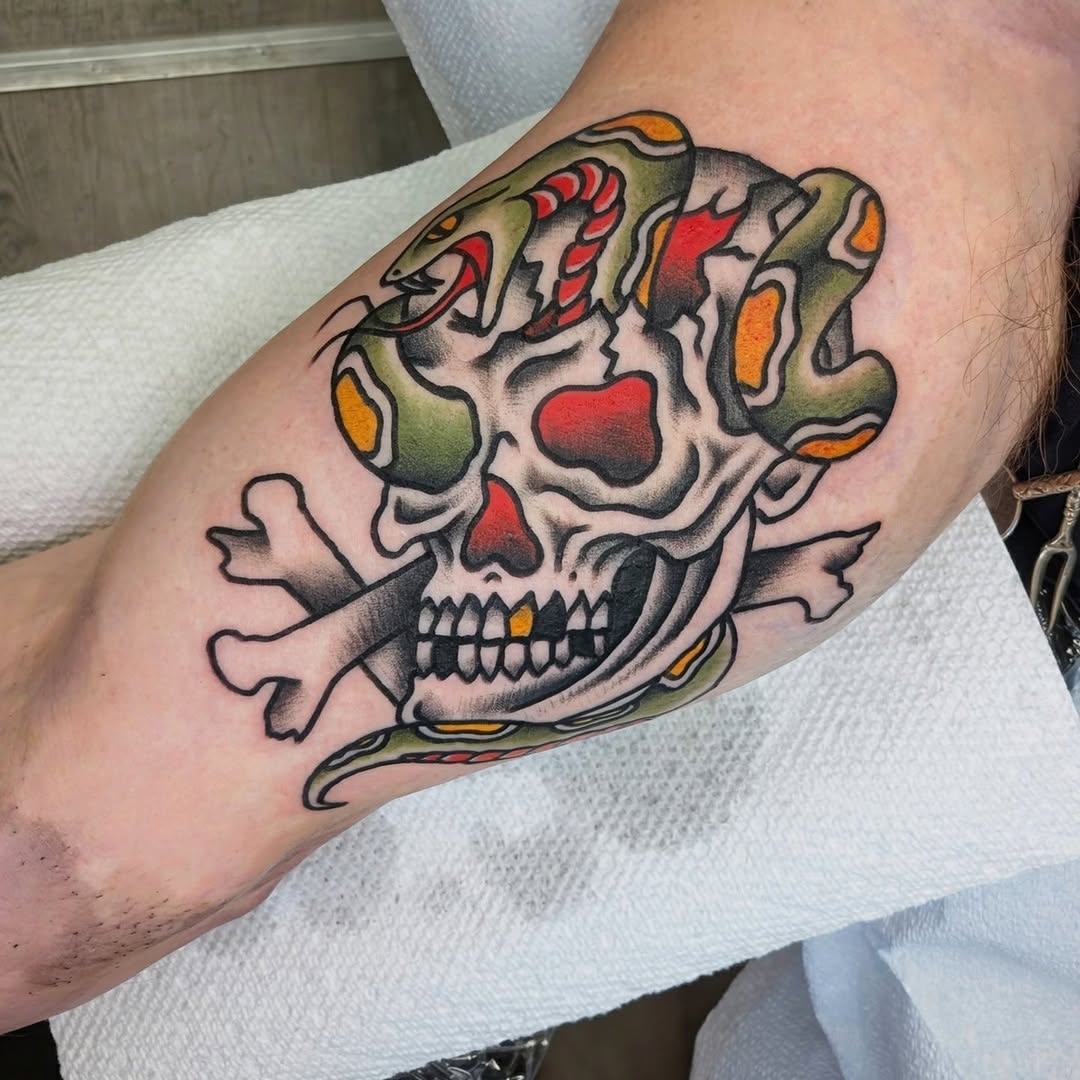Tattoo by @escaped_tattoos — american_traditional