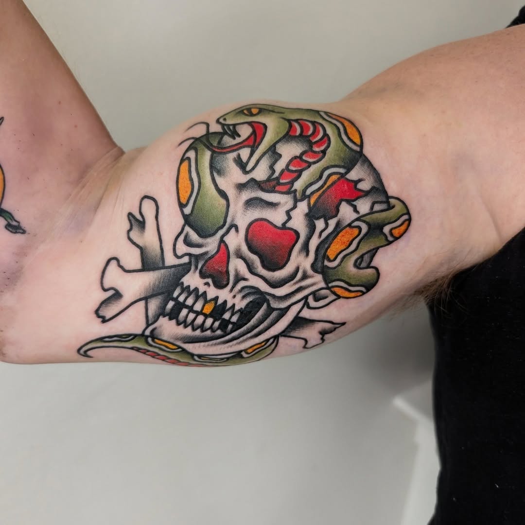 Tattoo by @escaped_tattoos — american_traditional