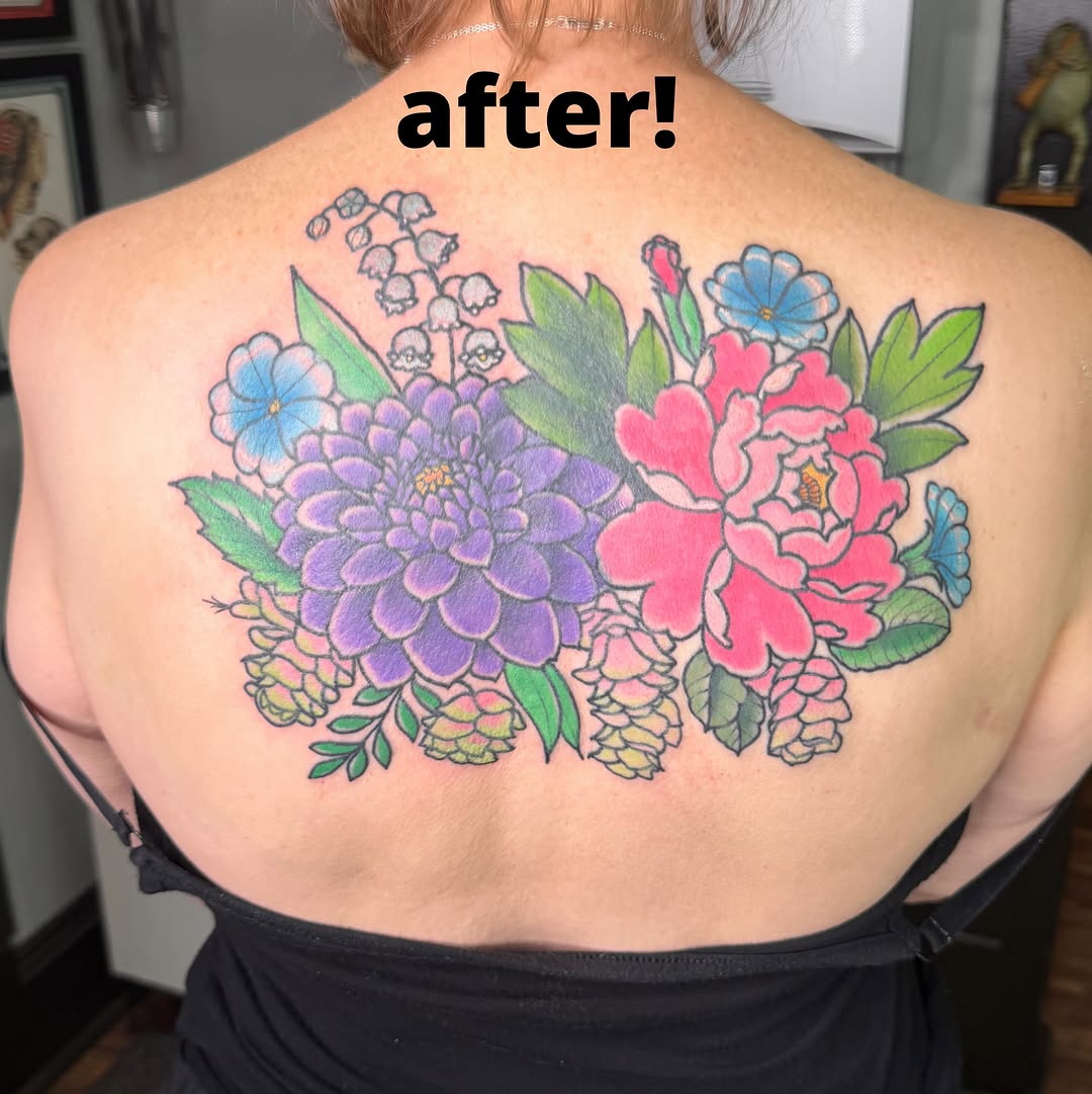 Tattoo by @titsofacheetah β new_school