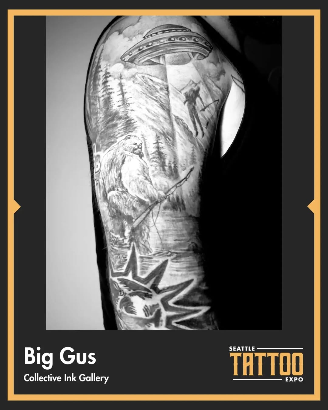 Tattoo by @biggusink — realism, black_and_grey