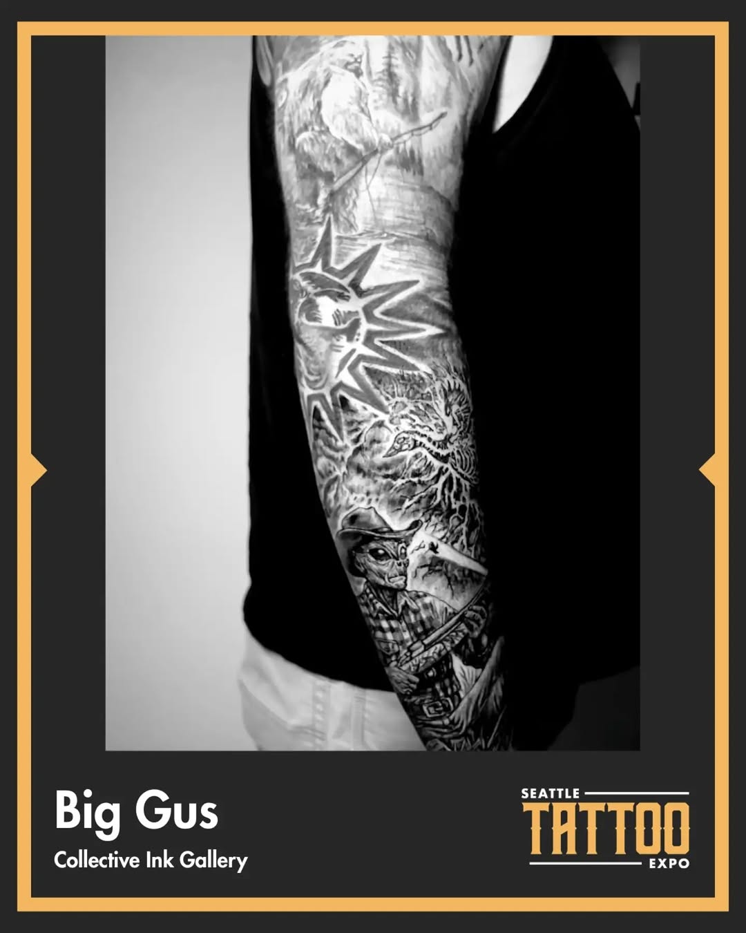 Tattoo by @biggusink — realism, black_and_grey