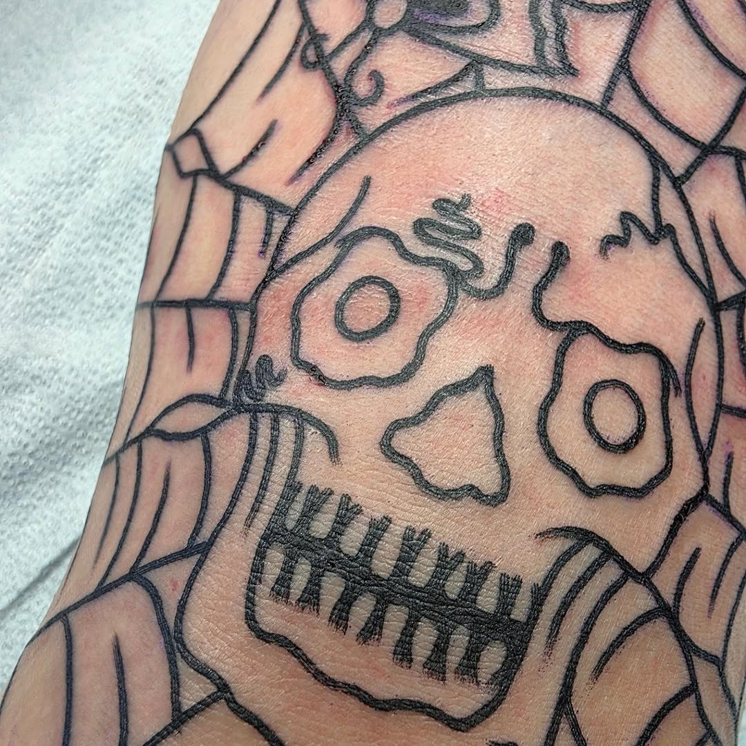 Tattoo by @tattooswithadam — blackwork