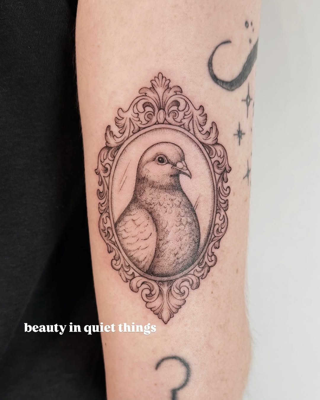 Tattoo by @fennec.fox.tats — illustrative, black_and_grey