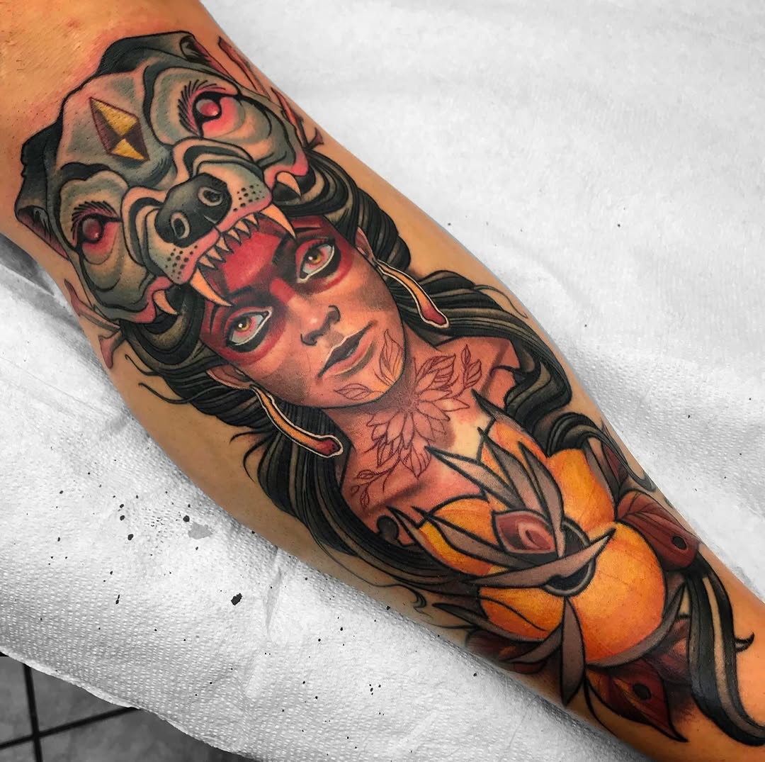 Tattoo by @alexrockoff โ neo_traditional, realism
