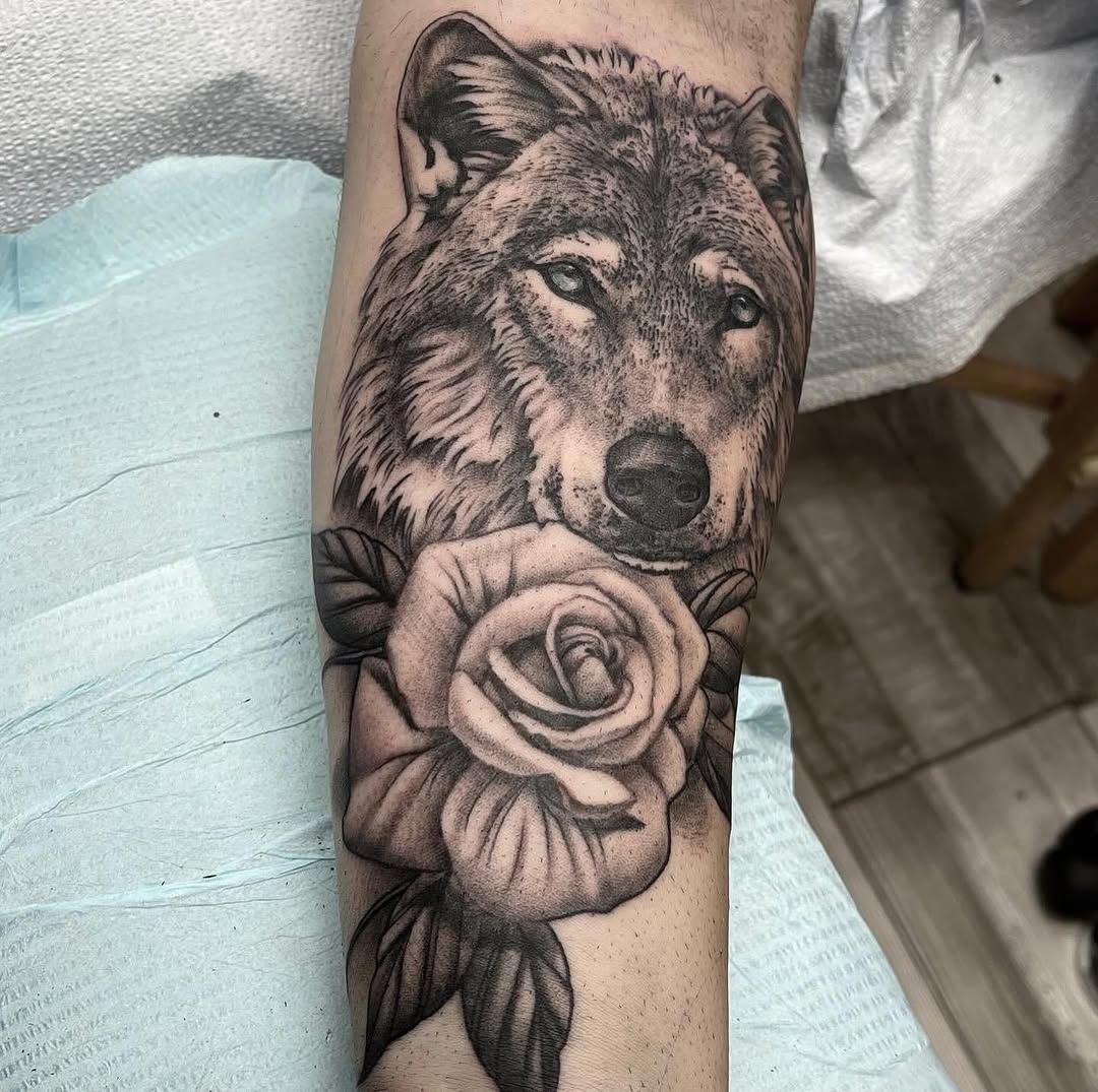 Tattoo by @alexrockoff โ realism, black_and_grey
