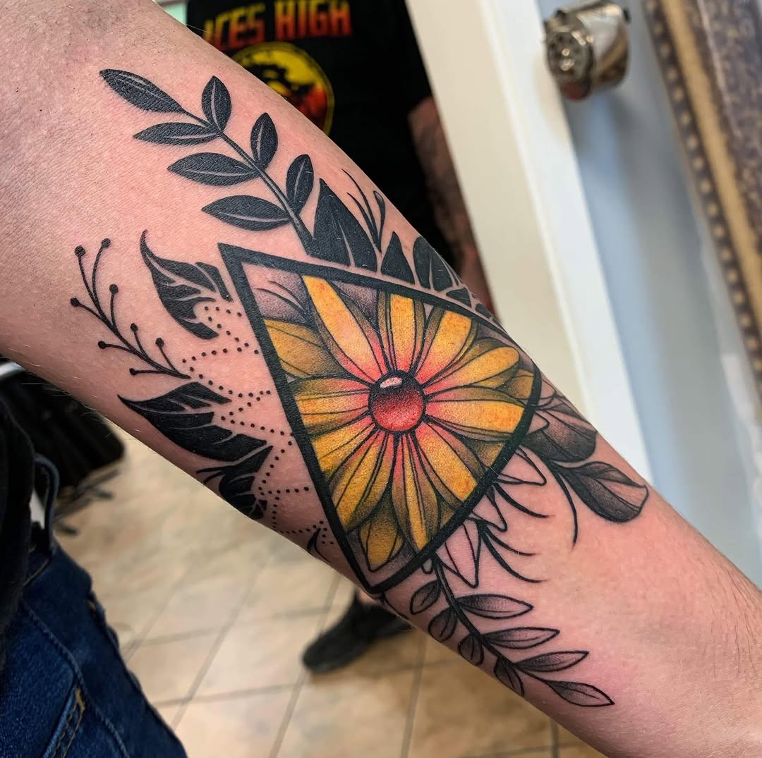 Tattoo by @alexrockoff โ neo_traditional, ornamental