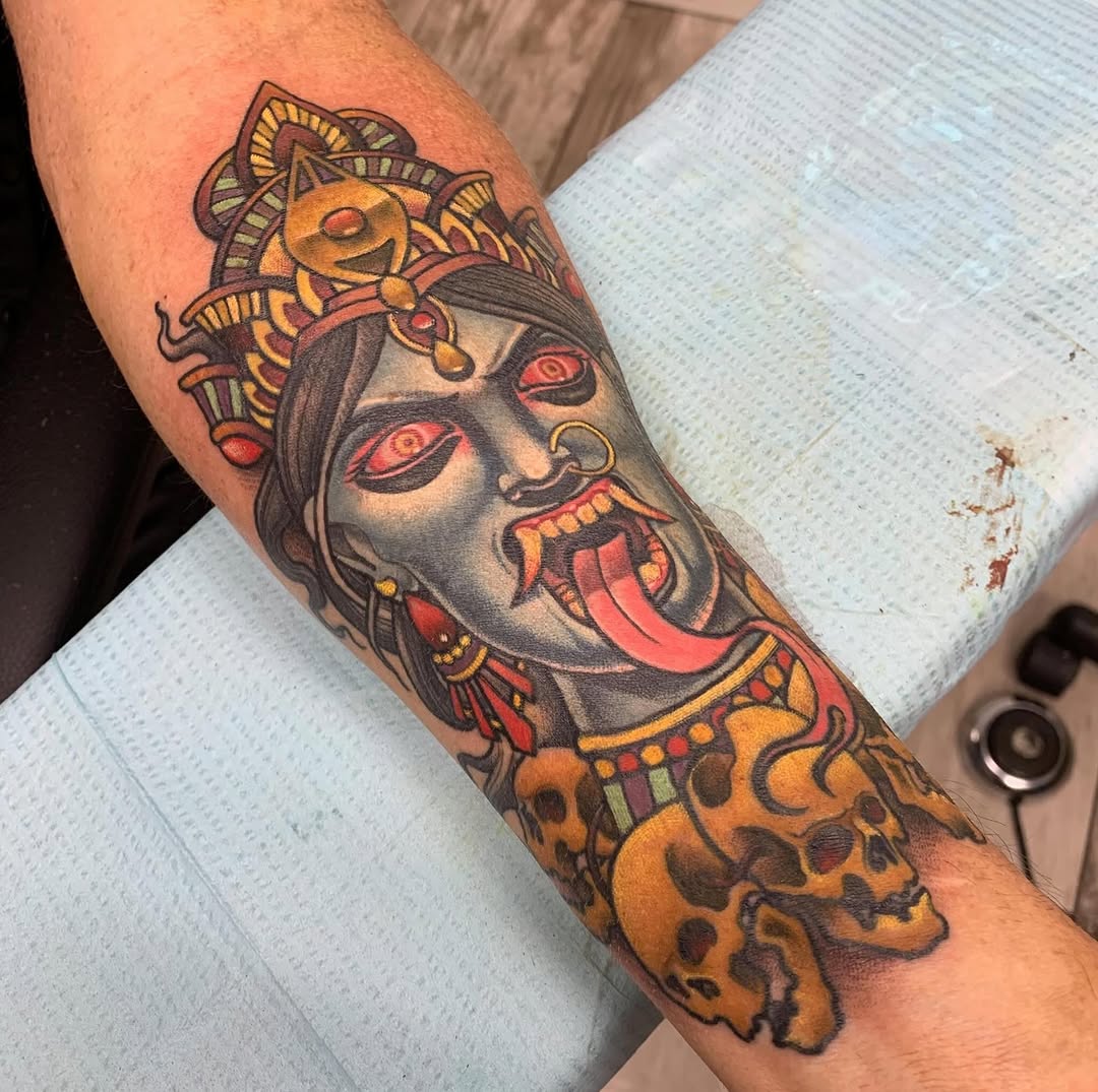 Tattoo by @alexrockoff โ neo_traditional, dark_realism