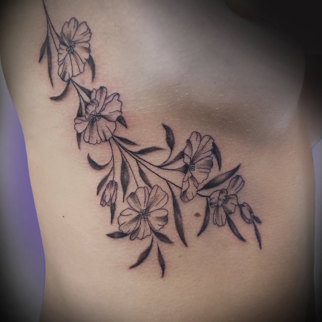 Tattoo by @julies.tattoos — fine_line, black_and_grey