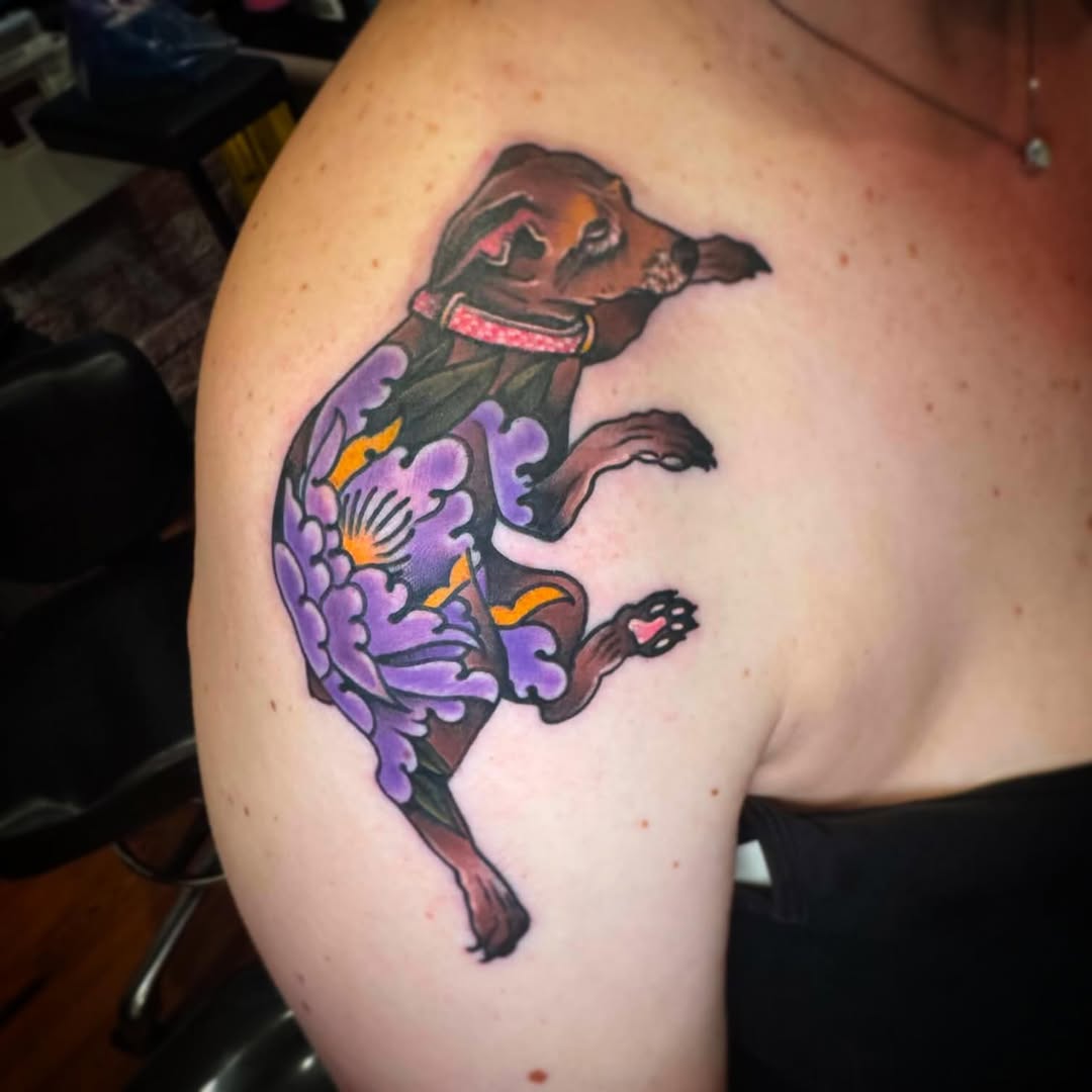 Tattoo by @daemiondesign — neo_traditional, realism
