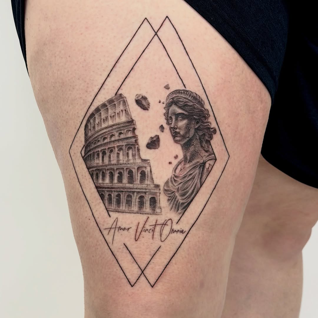 Tattoo by @chessa.marie — realism, lettering_script