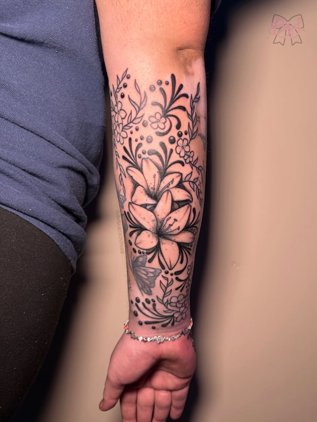 Tattoo by @brandedbybabyj β black_and_grey