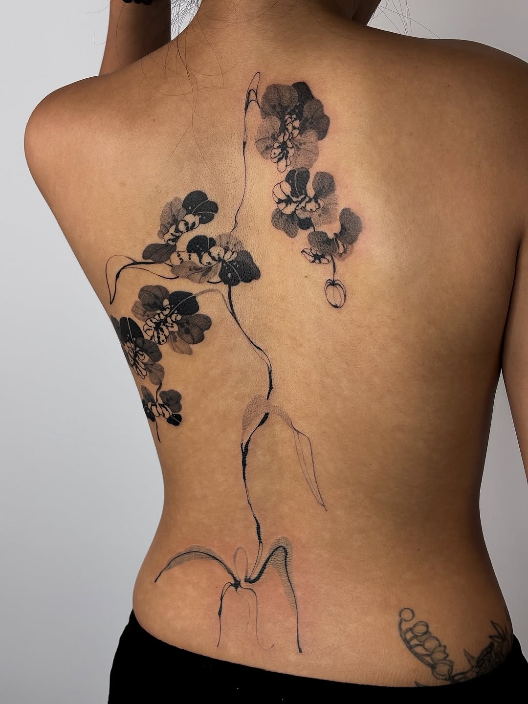 Tattoo by @sagodripp — black_and_grey, illustrative