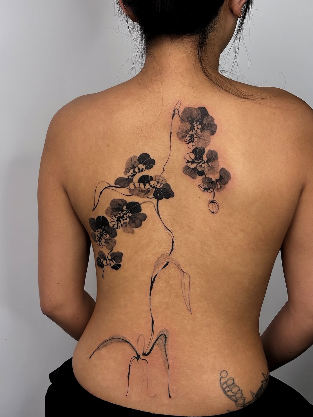 Tattoo by @sagodripp — black_and_grey, illustrative