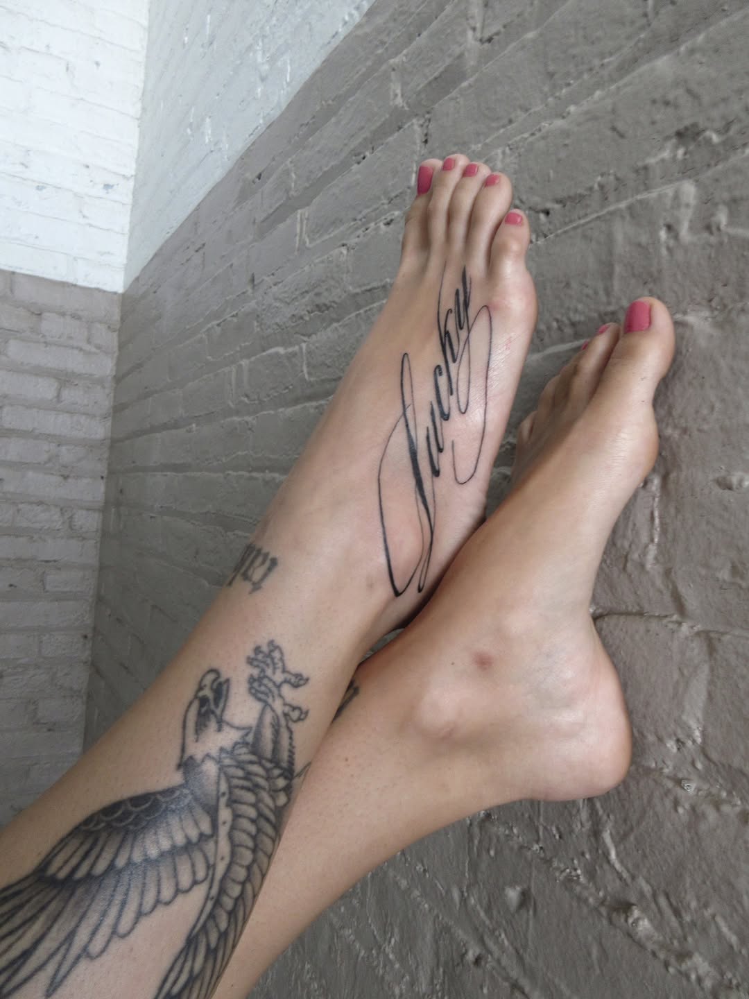 Tattoo by @bisabuelitatattoo — lettering_script, blackwork