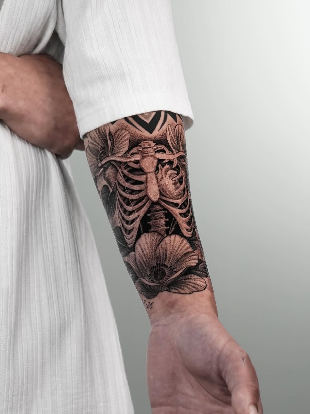 Tattoo by @henry_tatts — black_and_grey, realism