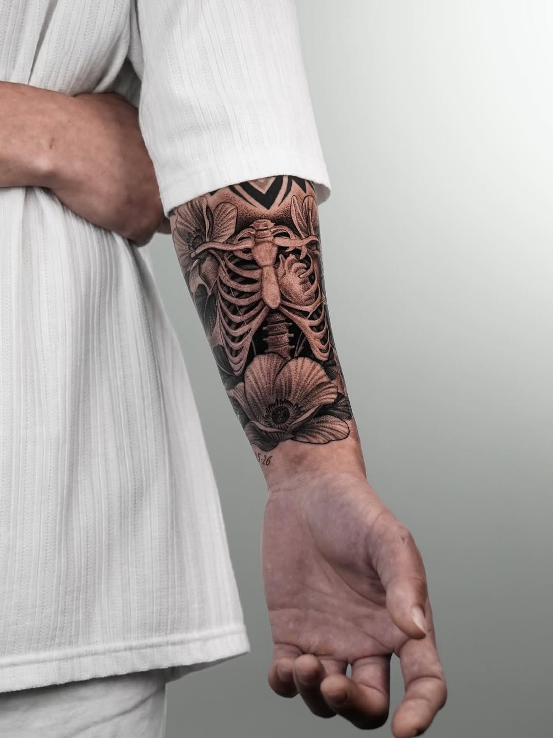 Tattoo by @henry_tatts — black_and_grey, realism