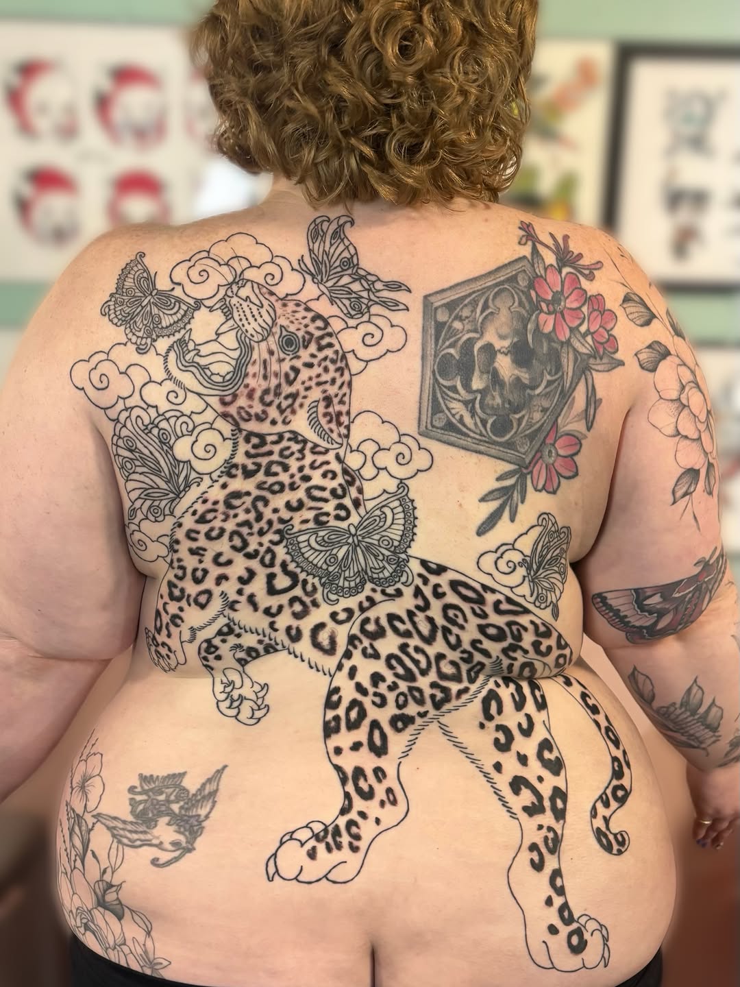 Tattoo by @ginaserpentina โ black_and_grey