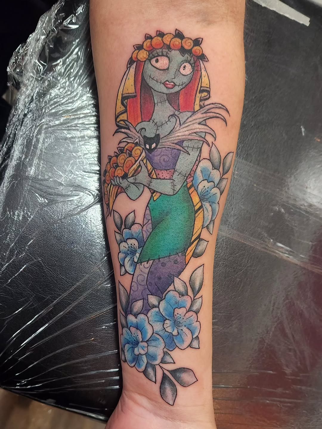 Tattoo by @lady_vonzombiaart — new_school