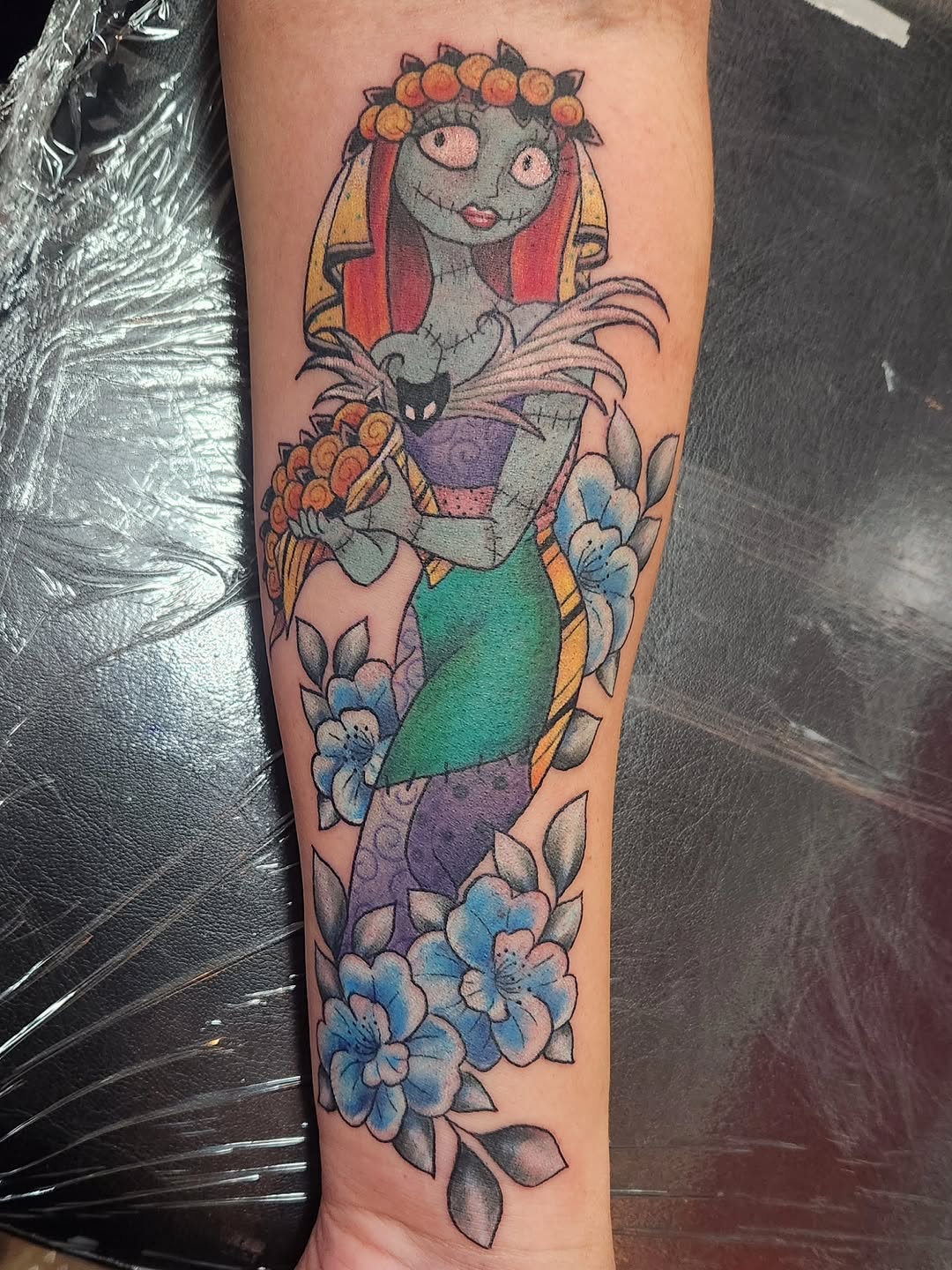 Tattoo by @lady_vonzombiaart — new_school
