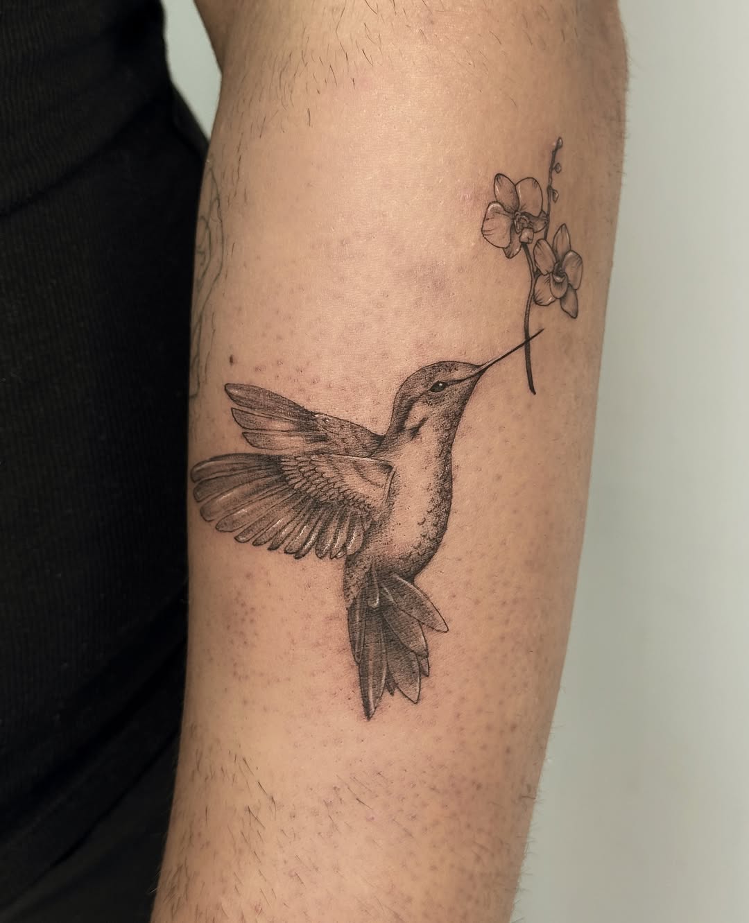 Tattoo by @giannatattoos — fine_line, black_and_grey