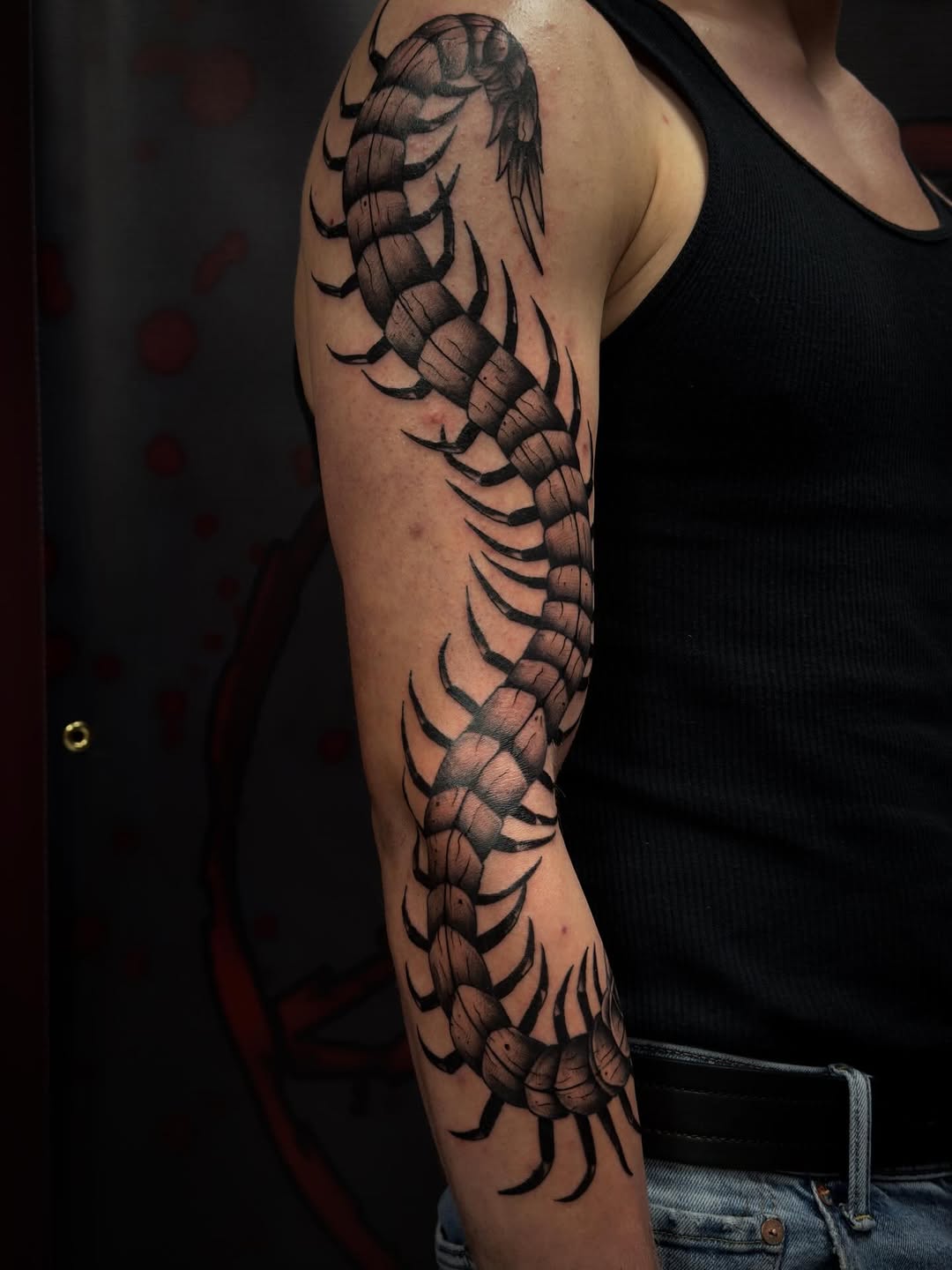 Tattoo by @acetats._ — black_and_grey, realism